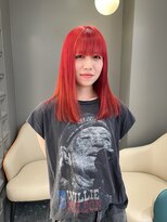 ミリム 栄矢場町店(MIRiM) 1 ブリーチでつくる赤髪