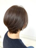 クオリス 上板橋店(QUALIS)&nbsp;透明感グレージュ◎冬の韓国風くびれショート 20代30代