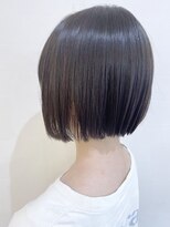 モリオ フロム ロンドン 成増店&nbsp;【morio成増/児玉】ミニボブ　暗髪　縮毛矯正