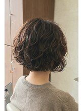 アール 滝ノ水店(#arl)&nbsp;大人ガーリーにイメチェンピンクベージュガーリーパーマ