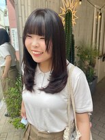 ヘアプレイスソル (HAIR PLACE SoL) 顔まわりカット/ナチュラルレイヤー/透明感