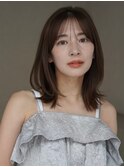 【Unami】大人可愛いミディアムヘア工藤由佳