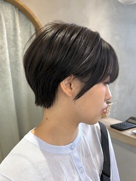 ロンドアジュール 横浜(Lond azur) @ナチュラルショート/ショートボブ/顔周り/30代40代50代