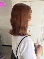 セブンルックスクレオ(7LOOKS creo) ボブ/オレンジブラウン