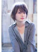 シエナ 渋谷(Siena)&nbsp;Siena ボサふわショートxアイスグレージュ