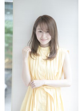 アフロディーテ 銀座(APHRODITE GINZA) グレージュカラー/斜めバング/シルキーベージュ/銀座/東銀座