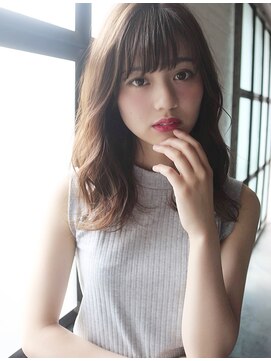 チョビー 銀座(chobii) 道村/デジタルパーマ/毛先パーマ/ブランジュ/斜めバング/