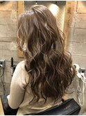 カーキアッシュベージュ アッシュブラウンka