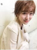 パーマ風ショート
