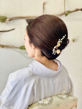 ヘアセットサロンエッジ(Edge) 和装ヘアスタイル
