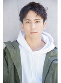 ★こなれヘアブルーグリーンモーヴカラー