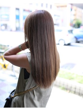 ボアップ 新居浜店(boappu) #ブリーチ #ミルクティー #カラー #ハイトーン