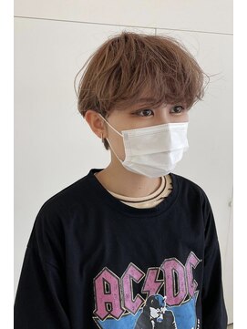 ユートゥイーズ つくば(U too e's) 《Utoo e's つくば美容室 》パーマ風マッシュショート