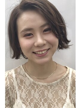 ロモヘアー(romo hair) アップバングボブ