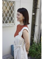 ロア ヘアーアンドビューティー(LOA hair&beauty) ショートバングインナーカラー