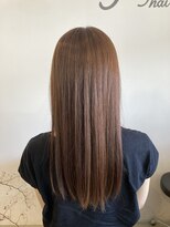 レポヘアー(Repos hair)&nbsp;20代30代ココアブラウン小顔美肌ストレート