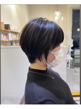 ブレンドバイハピネス(Blend by happiness) クビレショート/くびれ丸みショート/髪質改善/ナチュラル