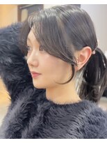 ビューエヒメ(VIEW EHIME)&nbsp;韓国×顔まわりカット×レイヤーカット×グレージュ