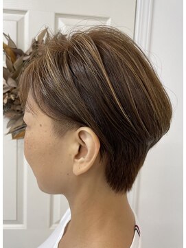 サロンドノア(Salon de NoA) ショートヘア×ツーブロ