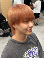 アイトーキョー 渋谷(AI TOKYO)&nbsp;ダブルカラーブリーチハイライトマッシュウルフ[渋谷駅]