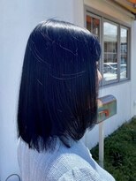 ヘアーショップ オズ(hair shop oz) ネイビーブルー