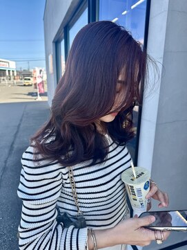 フェーディン(fa/din) フェイスレイヤーレッドブラウン