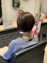 ビジョルノ つくばみどりの店(Begiorno)&nbsp;大人可愛い大人美人小顔カットふんわりカールショコラアッシュ