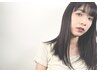 ［髪質改善］  ストレート/カット/カラー/毛髪集中補修W  ￥31900→￥25520