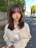 ガーデン 渋谷(GARDEN)&nbsp;くびレイヤー前髪ありイメチェンアンブレラカラーこなれミディ