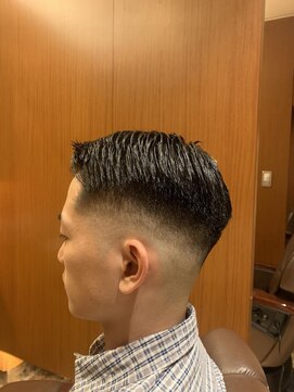ヘアモード キクチ 銀座店 銀座　フェード　スキンフェード　理容室