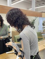 アル 心斎橋(alu) オリーブグレー/小顔に見せるヘア/ココアベージュ