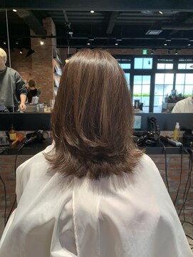 オーガニック アトリエ 大宮(organic+atelier) 20代30代40代レイヤーカット前髪韓国ヘアくびれヘア大人美人