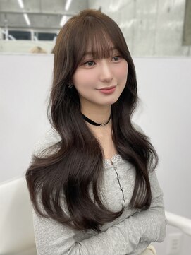 アリュウル 表参道(ALLURE) 盛れるお顔まわりカット×ココアグレージュカラー◯伊藤