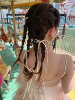 エリリーム(mlilym)&nbsp;三つ編みアレンジ