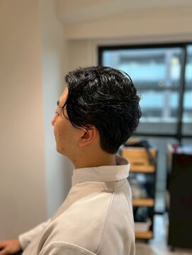 ソイクフ 四条大宮店(SOY-KUFU) 20代30代40代◎MENS’HAIR似合わせカットブルーブラック