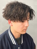 バース バイ ハピネス(BIRTH by happiness)&nbsp;奈良men's大人男髪ツイストスパイラルパーマセンターパート