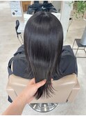 自然なツヤ感新感覚ストレート