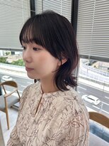 ビューナゴヤ 名駅(VIEW NAGOYA)&nbsp;サイドバング/外ハネレイヤー/くびれヘア/ラベンダーカラー