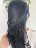 2色のブルーカラー