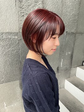 アクルヘアーバイテソロ(AKUR hair by tesoro) 艶感ショート