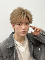 バース バイ ハピネス(BIRTH by happiness)&nbsp;フェザーパーマ/ミルクティーベージュ/ハイトーン