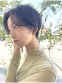ゆかのお客さま＊ピアスが似合うナチュラルショート