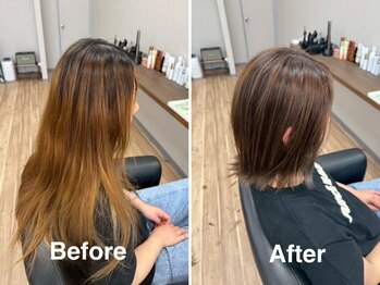 プライ(Pri)の写真/簡単にセットできる再現性カットと似合わせカットが強みです◎髪が伸びた後もきれいなスタイルを維持します