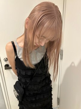 ペレ アネックス 大阪梅田茶屋町店(PELE ANNEX) ホワイトグレージュ/デジタルパーマ/チェリーブラウン/梅田