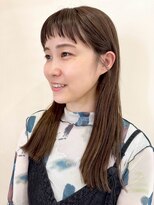 イーストハムネオ(EAST HAM NEO) マロンベージュ/ストレートロング/ブリーチなしダブルカラー