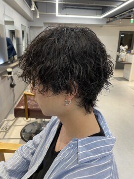 アンサー 渋谷(ANSWER) フェザーパーマ ツイスパ 波巻パーマ