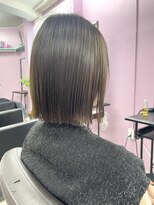 アヴァンス 難波店(AVANCE.)&nbsp;【高尾担当】プツッと感が可愛い丸くならないボブ
