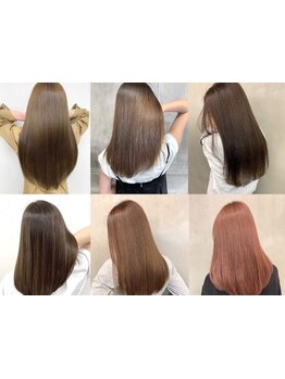 髪質改善で繰り返す度に美しく艶が増すのが嬉しい♪エイジングケアや本質的な良さを求める方にオススメ◎