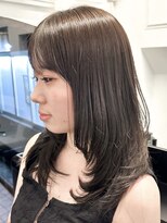 ラレイ ハラジュク(Lalei harajuku) 【白石】ブリーチなしココアブラウンベージュ透明感原宿