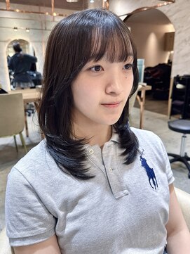 ロンド エスポワール 錦糸町(Lond espoir) ◯ 暗めカラー/韓国風巻き/レイヤーカット/マロンベージュ錦糸町